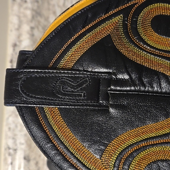 Rod Patrick Custom Black Florence Buffalo Leather Western Cowboy Boots - Picture 13 of 17